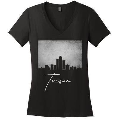 City Of Tucson Arizona Women's V-Neck T-Shirt