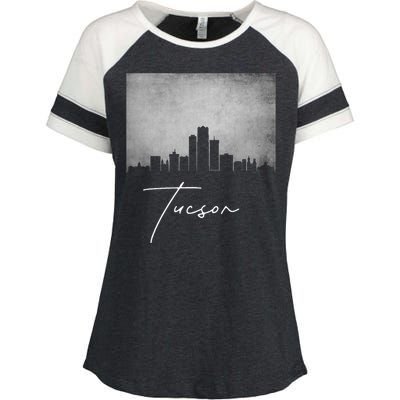 City Of Tucson Arizona Enza Ladies Jersey Colorblock Tee