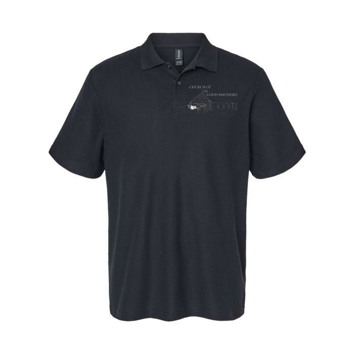 Church Of The Good Shepherd Ozone Park Softstyle Adult Sport Polo