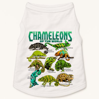 Chameleons Of The World Educational Reptile Lizard Lover Doggie Tank
