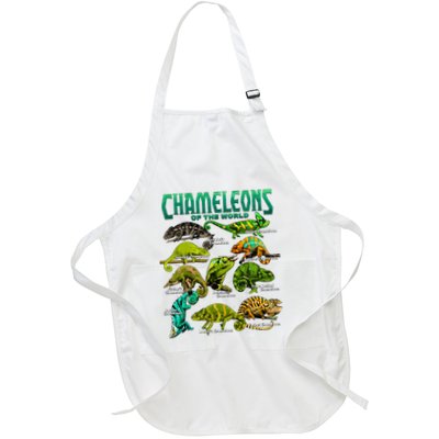 Chameleons Of The World Educational Reptile Lizard Lover Apron