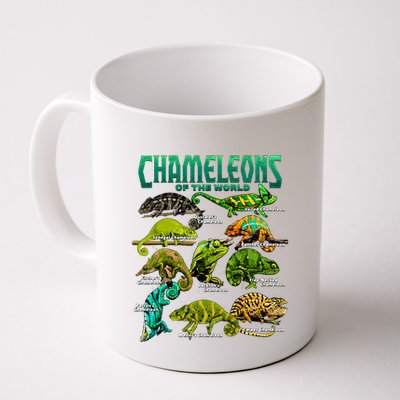 Chameleons Of The World Educational Reptile Lizard Lover Mug