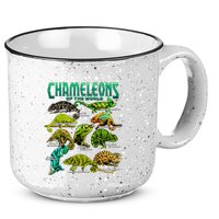 Chameleons Of The World Educational Reptile Lizard Lover 15oz Campfire Ceramic Mug