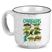 Chameleons Of The World Educational Reptile Lizard Lover 15oz Campfire Ceramic Mug