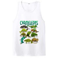 Chameleons Of The World Educational Reptile Lizard Lover PosiCharge Competitor Tank