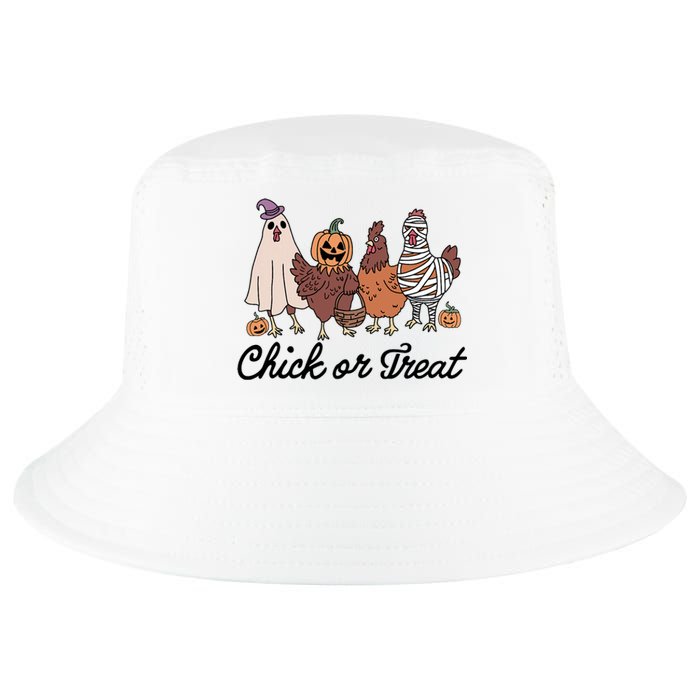 Chick Or Treat Halloween Witch Spooky Chicken Cool Comfort Performance Bucket Hat