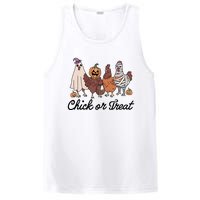 Chick Or Treat Halloween Witch Spooky Chicken PosiCharge Competitor Tank