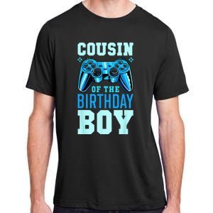 Cousin Of The Birthday Boy Matching Video Gamer Birthday Adult ChromaSoft Performance T-Shirt