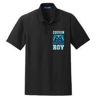 Cousin Of The Birthday Boy Matching Video Gamer Birthday Dry Zone Grid Polo