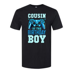 Cousin Of The Birthday Boy Matching Video Gamer Birthday Softstyle CVC T-Shirt