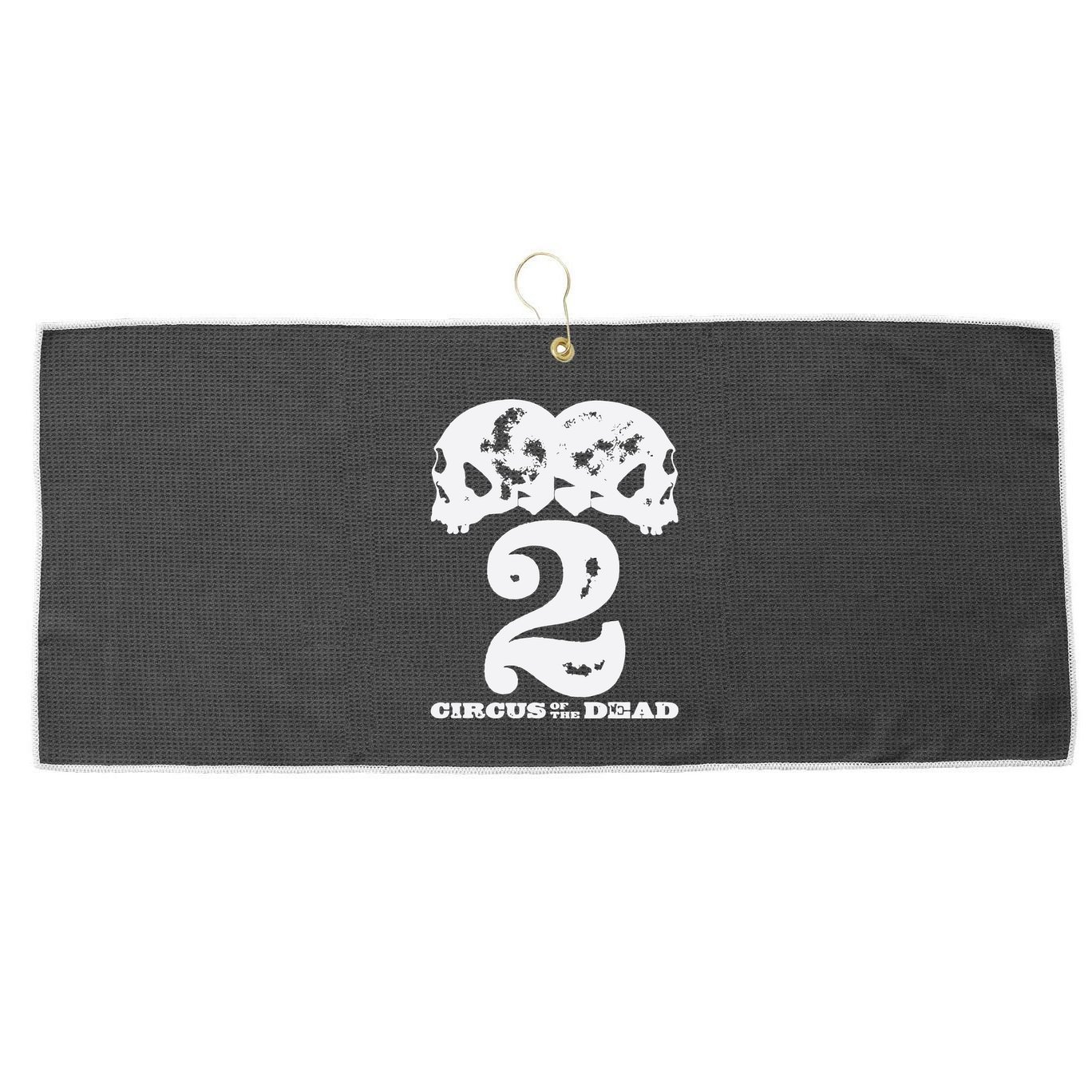 Circus Of The Dead 2 Large Microfiber Waffle Golf Towel