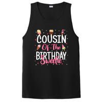 Cousin Of The Birthday Sweetie Girl Ice Cream Theme Party PosiCharge Competitor Tank