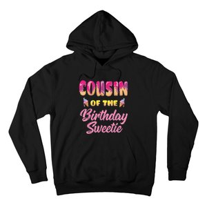 Cousin Of The Birthday Sweetie Ice Cream Birthday Hoodie