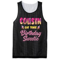 Cousin Of The Birthday Sweetie Ice Cream Birthday Mesh Reversible Basketball Jersey Tank