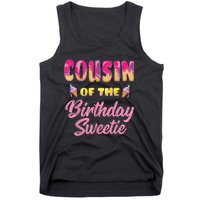 Cousin Of The Birthday Sweetie Ice Cream Birthday Tank Top