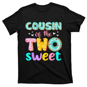 Cousin Of The Two Sweet Donut Birthday Family Theme Girl T-Shirt