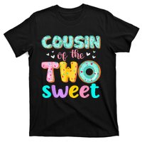 Cousin Of The Two Sweet Donut Birthday Family Theme Girl T-Shirt