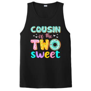 Cousin Of The Two Sweet Donut Birthday Family Theme Girl PosiCharge Competitor Tank