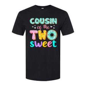 Cousin Of The Two Sweet Donut Birthday Family Theme Girl Softstyle CVC T-Shirt