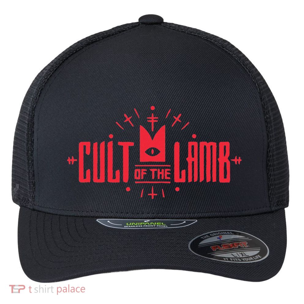 Cult Of The Lamb  Flexfit Unipanel Trucker Cap