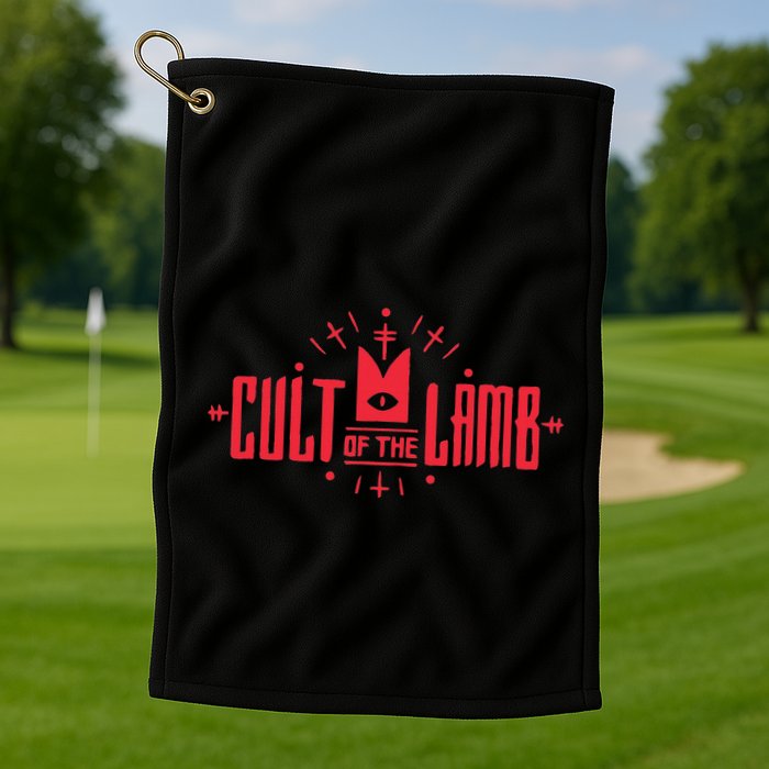 Cult Of The Lamb  Golf Towel
