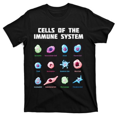 Cells Of The Immune System Biology Molecular Biology T-Shirt