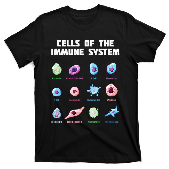 Cells Of The Immune System Biology Molecular Biology T-Shirt