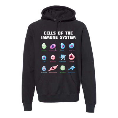 Cells Of The Immune System Biology Molecular Biology Premium Hoodie