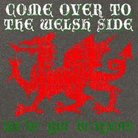 Come Over To The Welsh Side Red Dragon Flag Of Wales Rugby Cotton Canvas Backpack