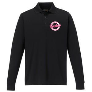 Come On Teachers Lets Go Teach Back To School Performance Long Sleeve Polo