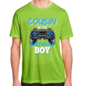 Cousin Of The Birthday Boy Matching Video Game Birthday Gift Adult ChromaSoft Performance T-Shirt