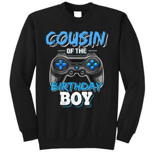 Cousin Of The Birthday Boy Matching Video Game Birthday Gift Sweatshirt