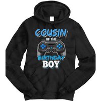 Cousin Of The Birthday Boy Matching Video Game Birthday Gift Tie Dye Hoodie