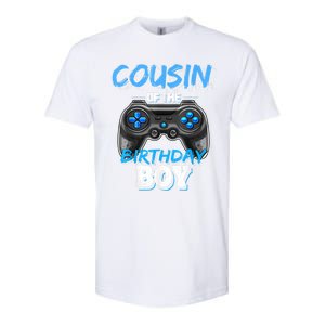 Cousin Of The Birthday Boy Matching Video Game Birthday Gift Softstyle CVC T-Shirt