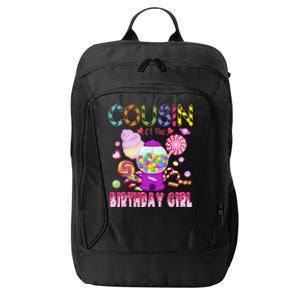 Cousin Of The Birthday Gifts Candyland Candy Birthday City Backpack