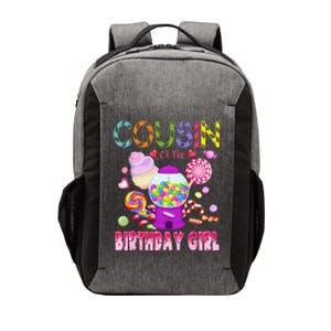 Cousin Of The Birthday Gifts Candyland Candy Birthday Vector Backpack