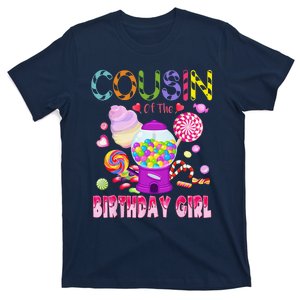 Cousin Of The Birthday Gifts Candyland Candy Birthday T-Shirt