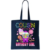 Cousin Of The Birthday Gifts Candyland Candy Birthday Tote Bag