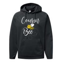 Cousin Of The Bee Day Girl Hive Family Matching Birthday Performance Fleece Hoodie