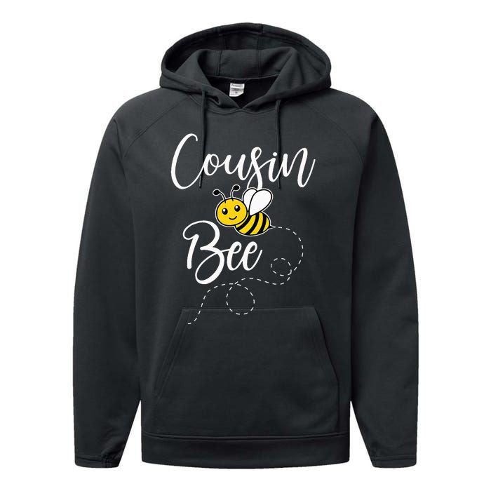 Cousin Of The Bee Day Girl Hive Family Matching Birthday Performance Fleece Hoodie