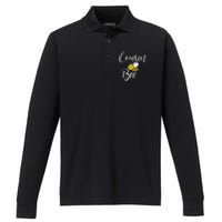 Cousin Of The Bee Day Girl Hive Family Matching Birthday Performance Long Sleeve Polo