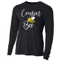 Cousin Of The Bee Day Girl Hive Family Matching Birthday Cooling Performance Long Sleeve Crew