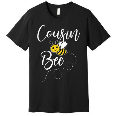 Cousin Of The Bee Day Girl Hive Family Matching Birthday Premium T-Shirt