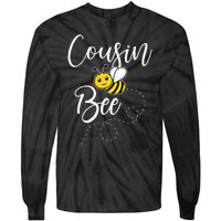 Cousin Of The Bee Day Girl Hive Family Matching Birthday Tie-Dye Long Sleeve Shirt