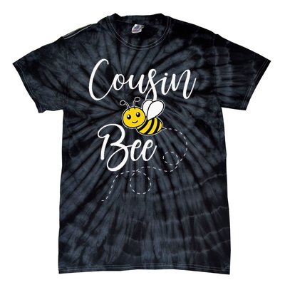 Cousin Of The Bee Day Girl Hive Family Matching Birthday Tie-Dye T-Shirt