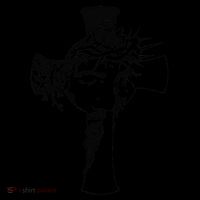 Crown Of Thorns Cross Reflection Jesus Christ Easter Tall T-Shirt