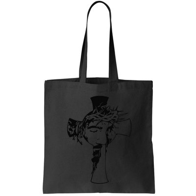 Crown Of Thorns Cross Reflection Jesus Christ Easter Bag