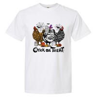 Chick Or Treat Halloween Spooky Chicken Garment-Dyed Heavyweight T-Shirt