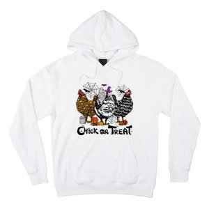 Chick Or Treat Halloween Spooky Chicken Hoodie