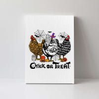 Chick Or Treat Halloween Spooky Chicken Canvas